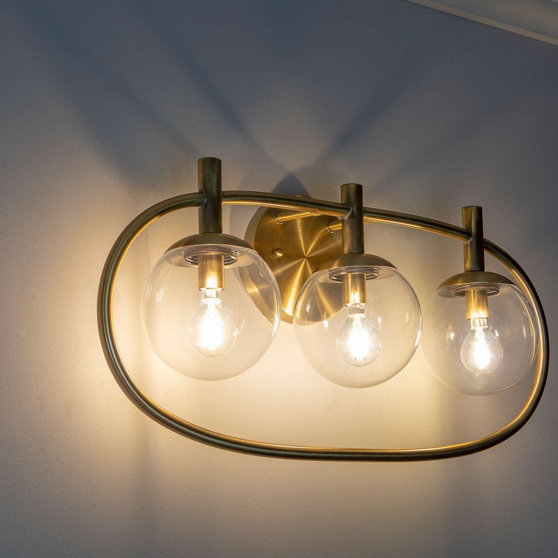 Plafonnier encastré 3 lumières Globe
