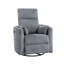 Mobilier de salon en velours côtelé gris-134651231