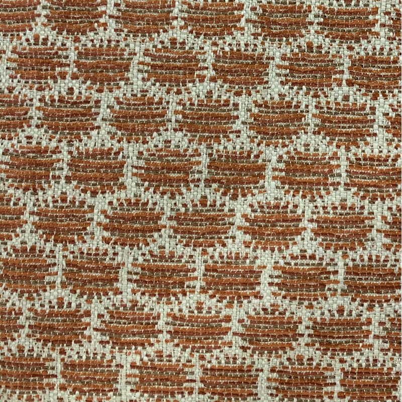 Coussin décoratif à pois, 18 po x 18 po, Brun