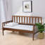 Midori Modern And Contemporary Transitional Walnut Brown Finished Wood Twin Size Daybed