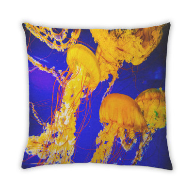 Animals Jellyfish 13 Throw Pillow