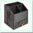 PoplarPro Black Caddy with Drawer - Organizer
