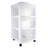 Sterilite 3 Drawer Storage Cart, Plastic Rolling Organizer with Wheels-98030213