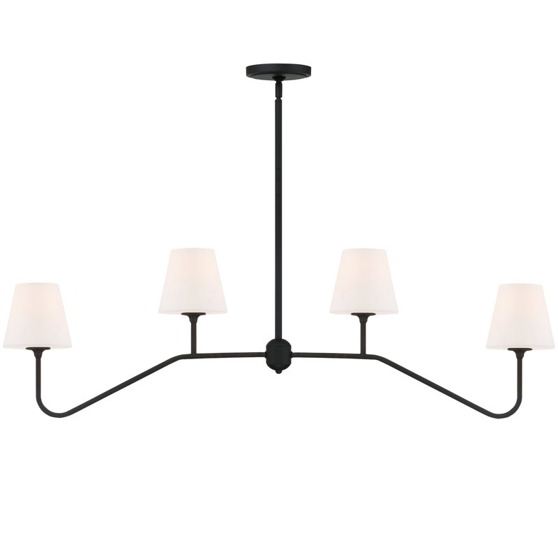 Lane 4-Light Chandelier, Black