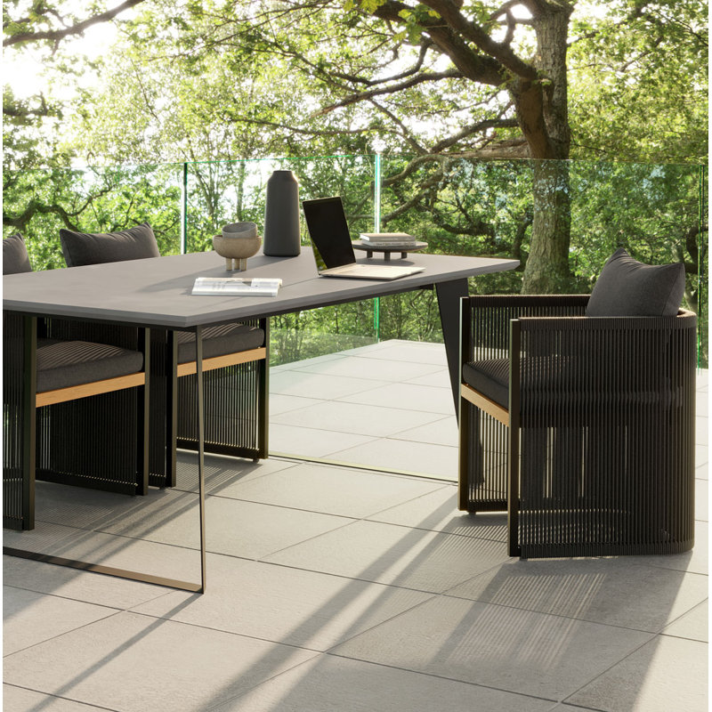 Clifton Dining Chair In Peppercorn Fabric