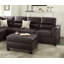 3-PC SECTIONAL Faux Leather Sectional Sofa