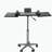 Folding laptop stand, graphite color