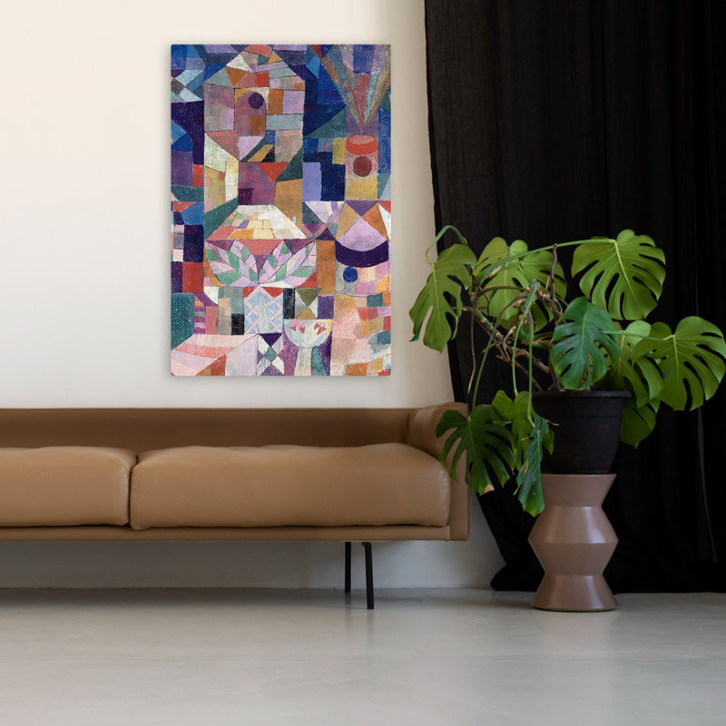 Mid-Century moderne et contemporain Burggarten, H 48 po x l 32 po