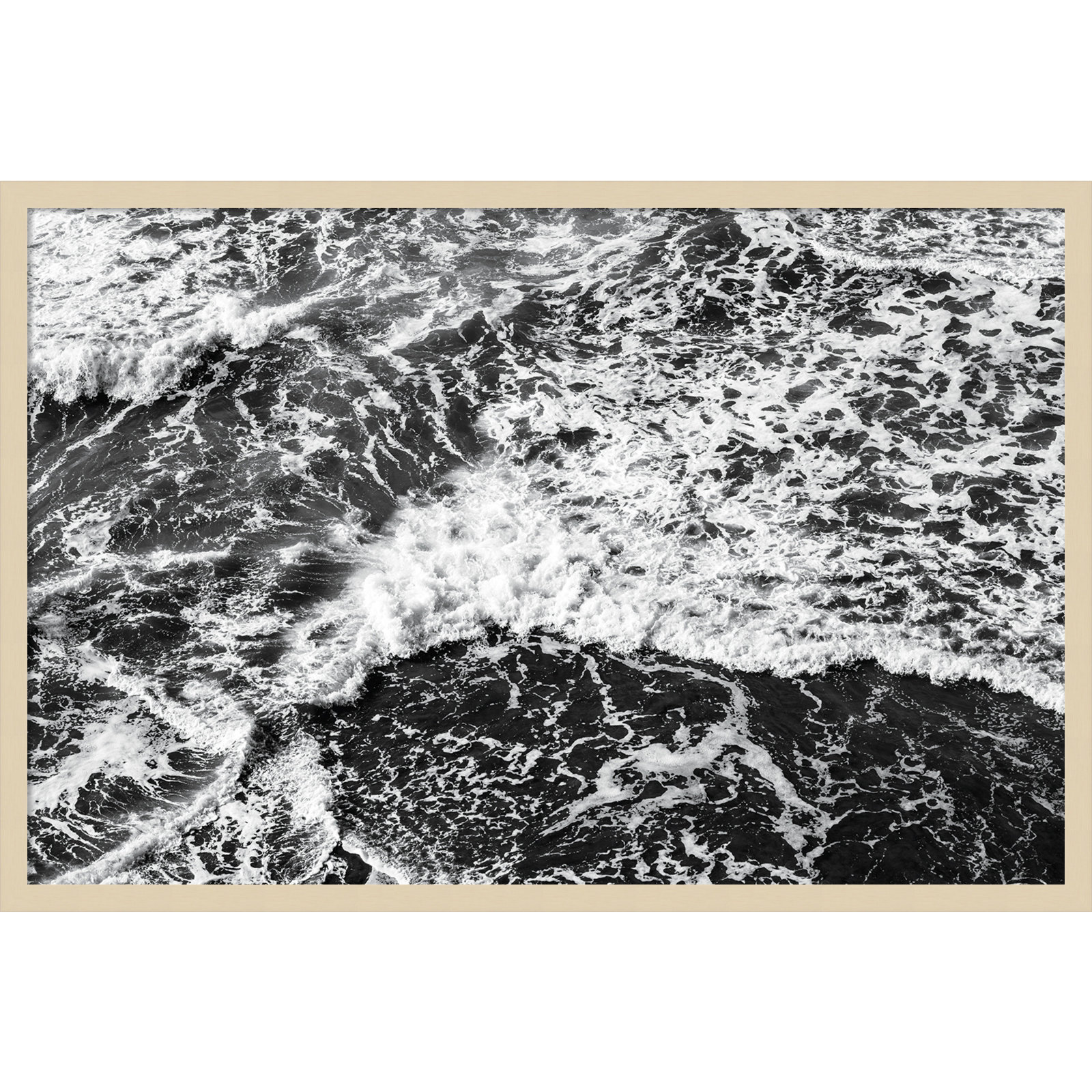 West Coast Vernon by Pete Olsen, White, 24" H x 36" W