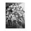 «Black and White Bouquet», reproduction de peinture acrylique sur toile tendue-31869080