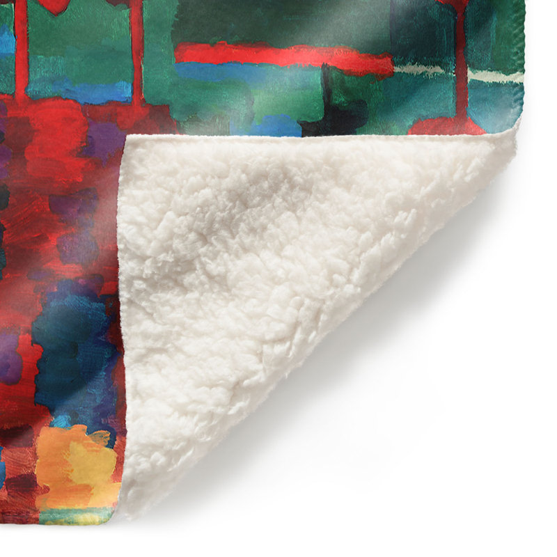 Couverture sherpa doux coucher colorado, l 51 po x L 60 po