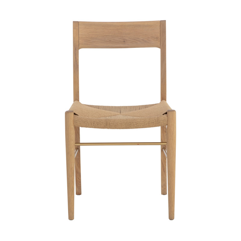 Upland Solid Wood Dining Chair, Brown