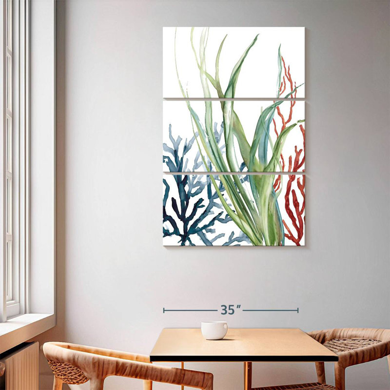 Brampt Ocean Garden II, 65" H x 42" W