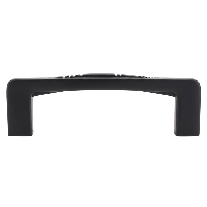 AMSTERDAM PULL IN PLATE, 3 1/2'', MATTE BLACK
