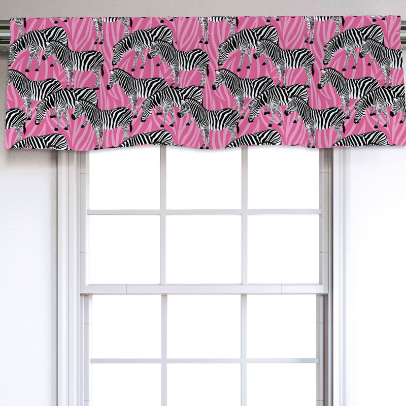 Sateen Ruffled Window Valance