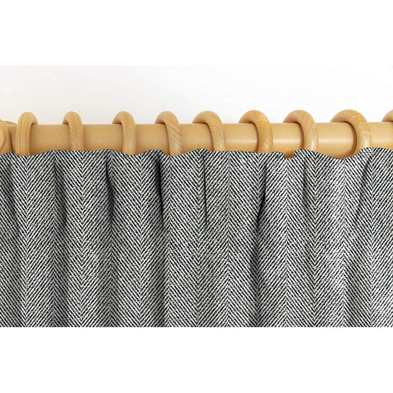 Choate Blackout Curtain Pair, 228 W x 228 D cm