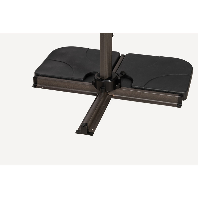 Water Fillable Base For Cross Base Cantilever Paraso Set of 4, With Carry Handle