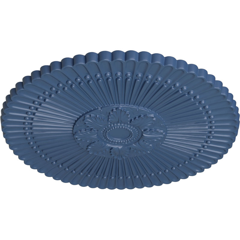 Endurathane Nexus Ceiling Medallion, 30"OD x 1 1/4"P (Fits Canopies up to 2 3/4"), Hand-Painted Americana Finish, Americana