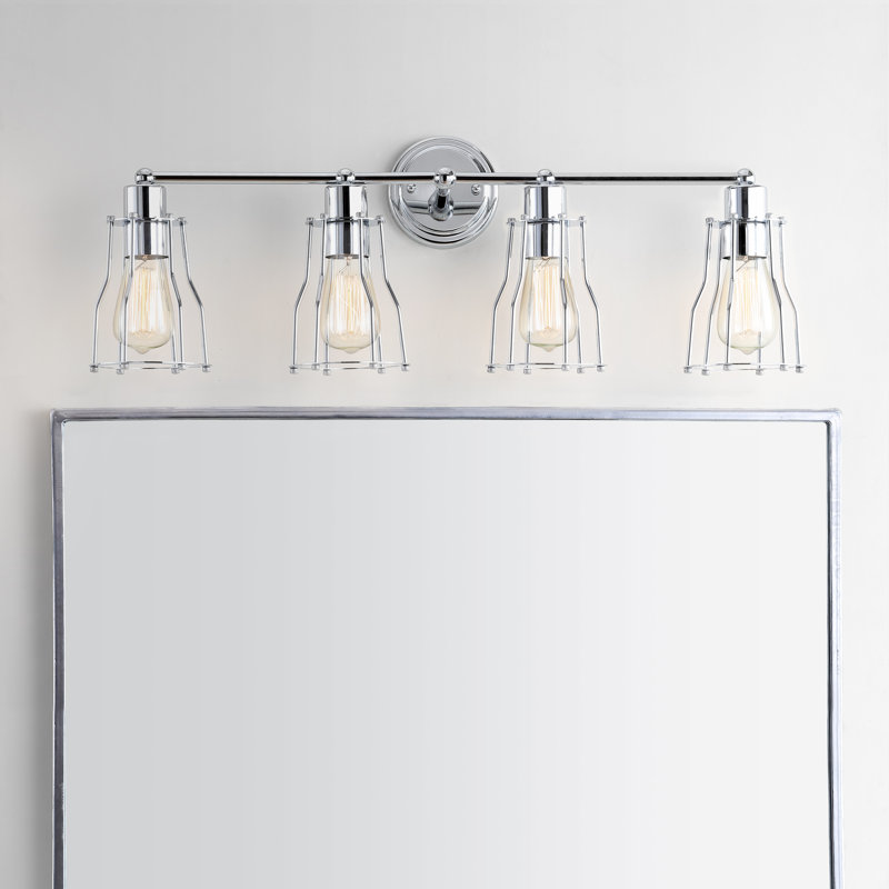 Gillam Metal Vanity Light, Chrome, 4