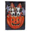 Drapeau de maison Hvidovre Sheltie Halloween en polyester à 2 faces 3 x 2 pi-81031185