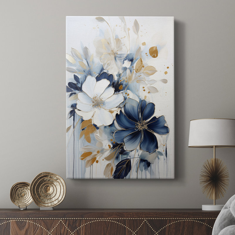 FLORAL Series CCLxxv - Galerie Cavas sur mesure, H 36 po x l 24 po