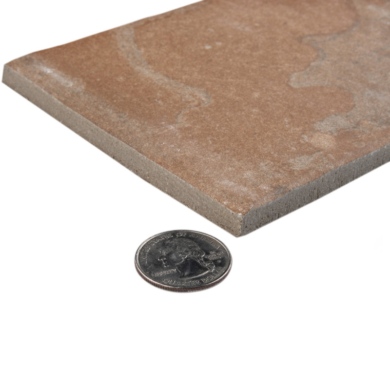 Americana Boston 4-3/8 In. X 8-3/4 In. Porcelain Terra Cotta Wall & Floor Tile