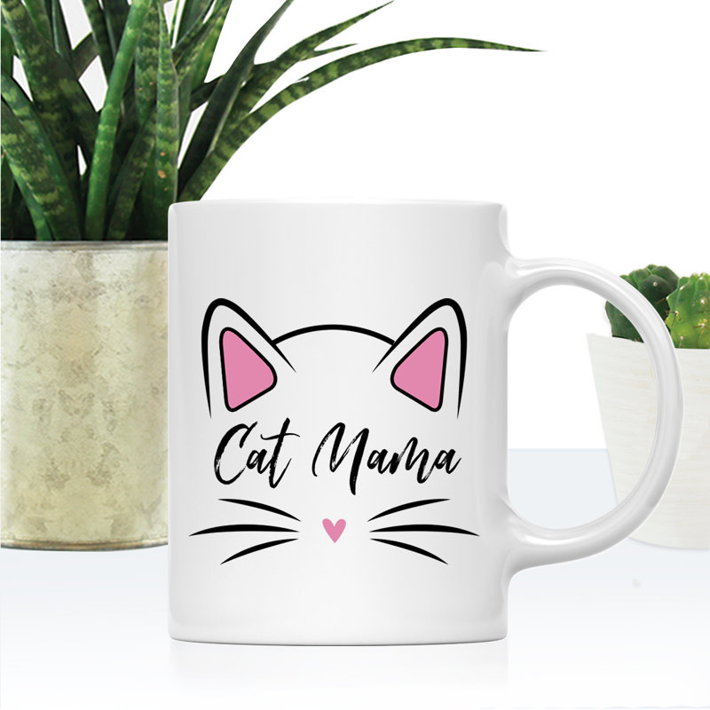 Tasse à café «Funny Cat Lover Naps», « Cat Mama » - La maman de chat