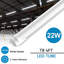 Ampoule à DEL T8 22 watts G13 / base à deux broches-71070152