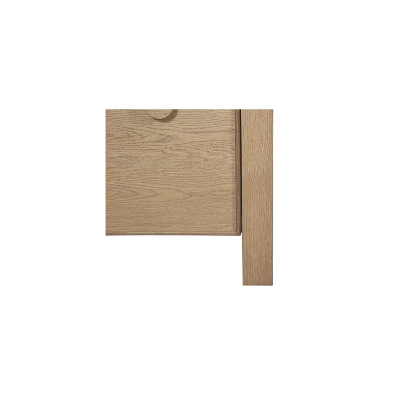 Loren Small Nightstand Dark Brown, Brown
