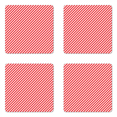 Square 4 Piece Coaster Set