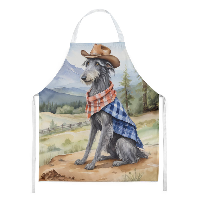 No Pattern Bib Apron