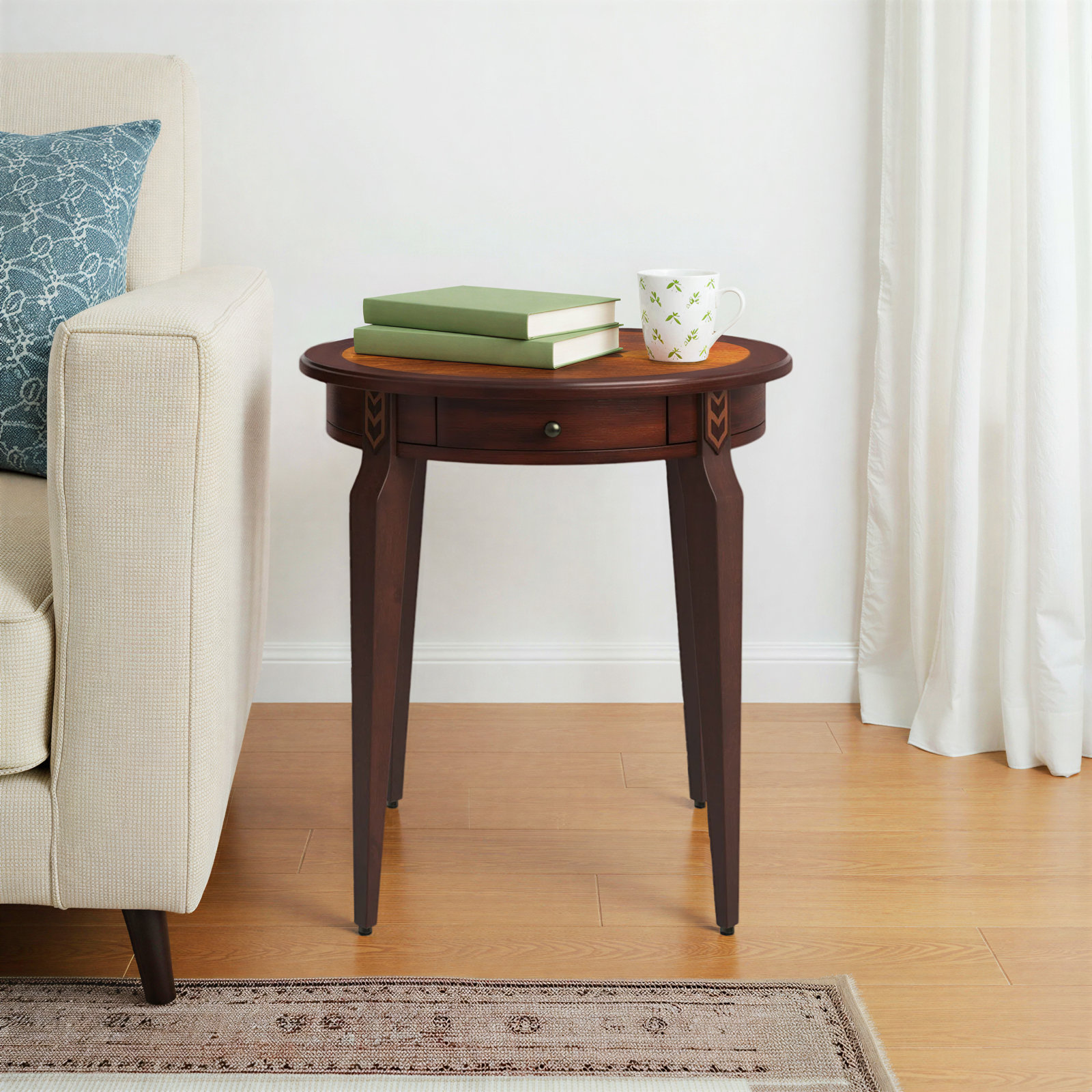 Amberwood 20" End Table, Cherry