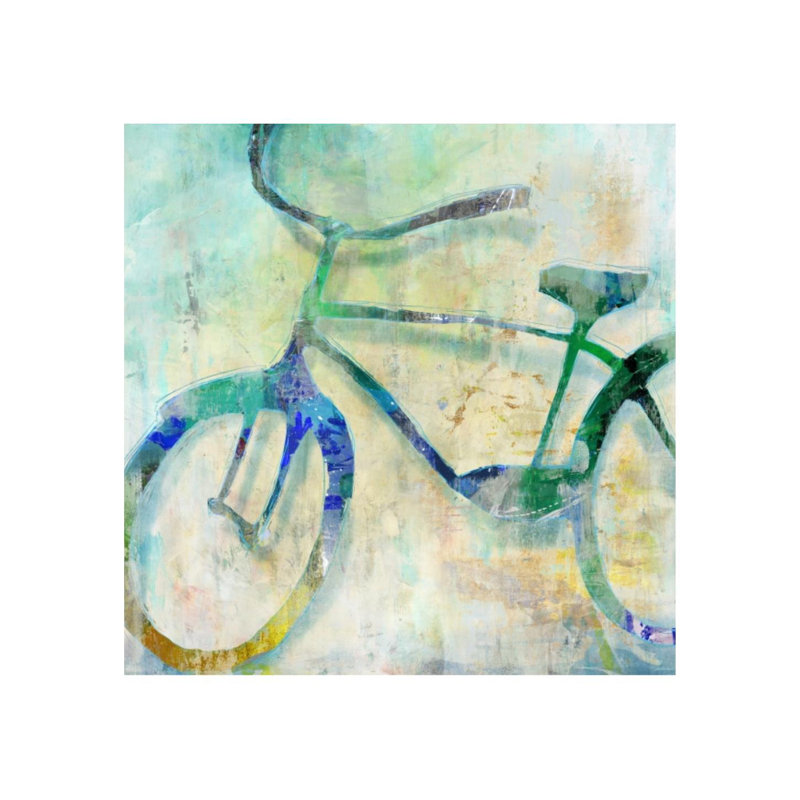 The Sunday Rides II Print by Sofia Fox, 40" H x 40" W x 1.5" D, Outdoor