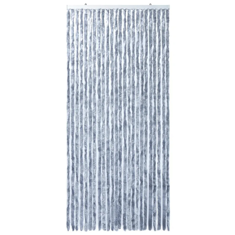 Blackout Single Curtain Panel, Silver, 56 W x 185 D cm