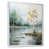 White Floater Framed