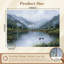 Papier peint adhésif pelucheux Serene Pond Ducks Mountain Landscape Inspired Nature Wall Art-1016584605