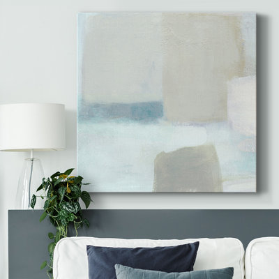 «Pastel Fields», toile tendue avec châssis