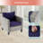 7 Pcs Patio Rattan Patio Set, Outdoor Wicker Chair with Side Table and Ottoman, Soft Zippered Cushions-1283452815-1283452916
