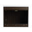 Armoire de salle de bain 24 po avec lavabo en résine, rangement à double porte, meuble-lavabo moderne-862049643