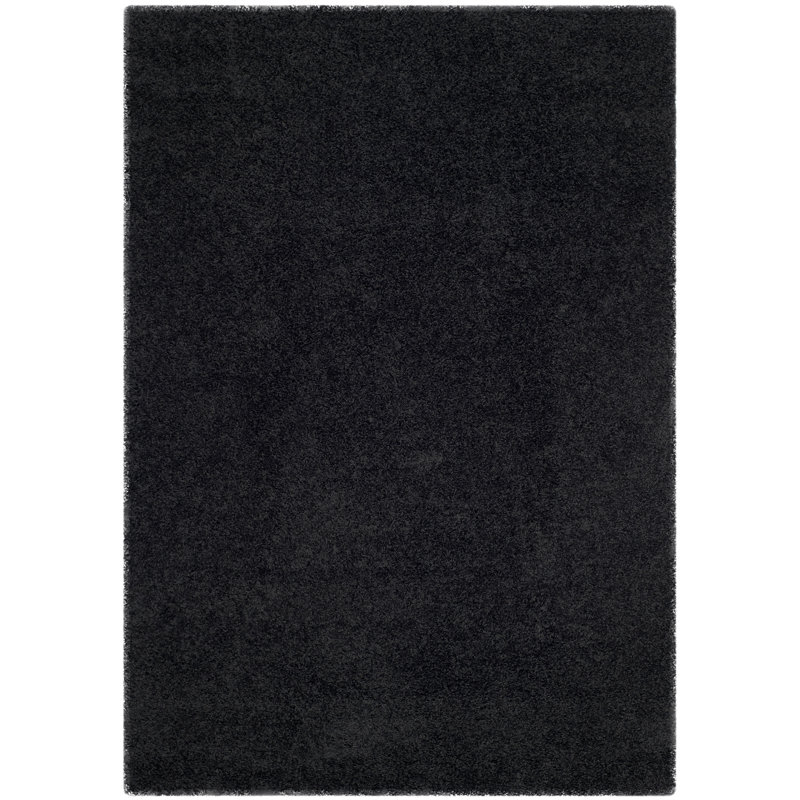 Sgl-Demi-Leigh Shag Performance Solid Color Rug, Rectangle 5'3" x 7'6"