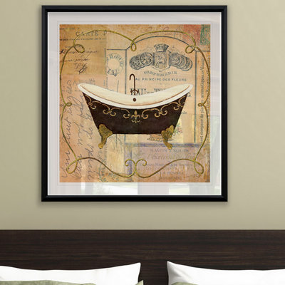 Bain de luxe I - Reproduction de cadre photo sur papier
