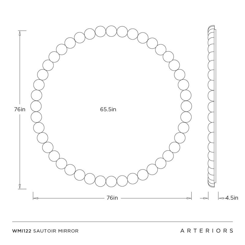 Sautoir Mirror