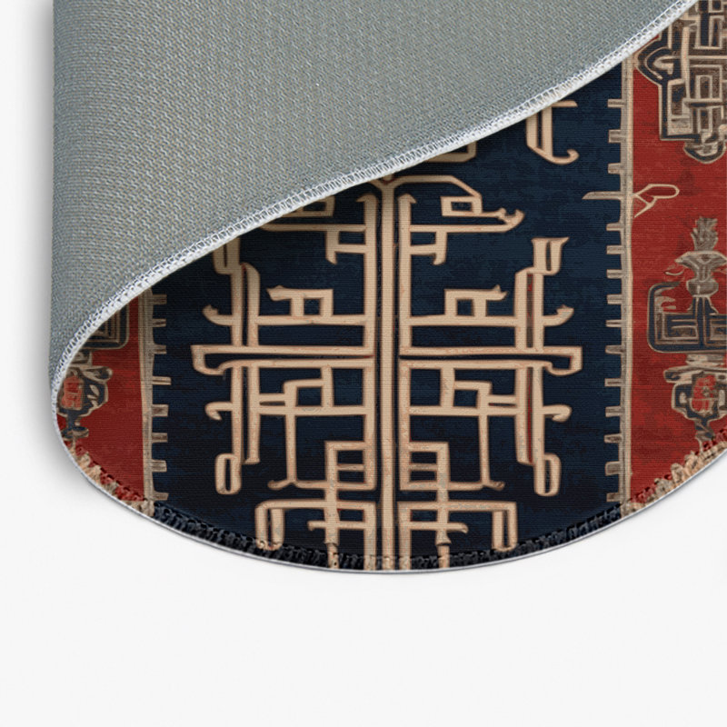 Tapis intérieur et extérieur ArtDeco, Rond 5 pi