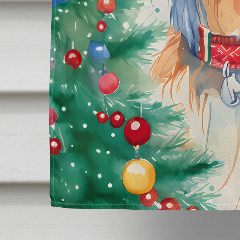 Double Sided Polyester Christmas, 40" H x 28" W
