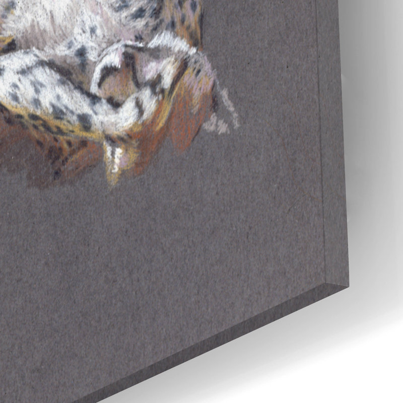 «Swiftly» par Barbara Keith - peinture sans cadre, H 16 po x l 12 po x P 0,13 po