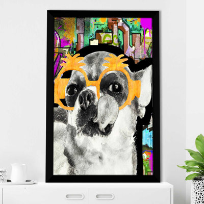 Chihuahua (vertical) par By Jodi - impression
