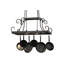 43" Long Caiden 2 Light Pot Rack