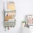Weil Solid + Manufactured Wood Wall Organizer-932661258