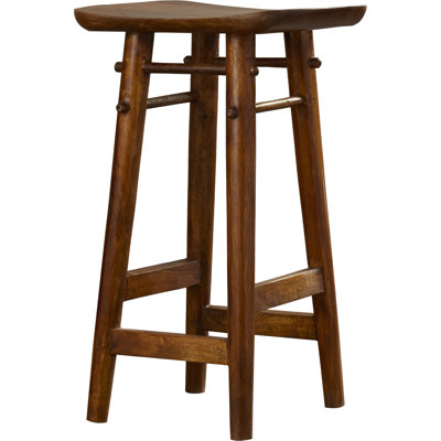Abequa Solid Wood Counter Stool