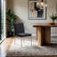 Chaise d'appoint en chenille Reeves-426037530-426037535